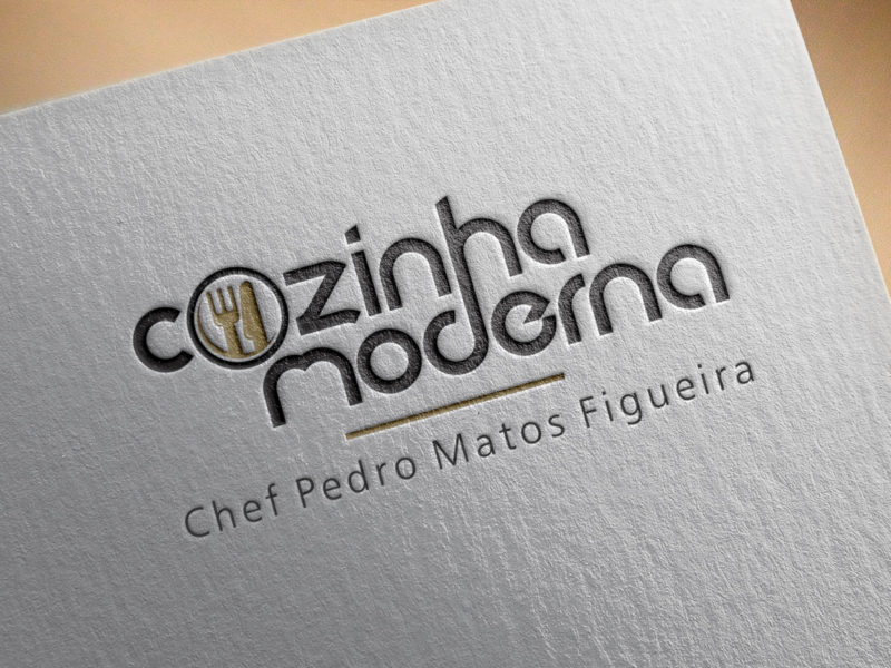 Logotipo Cozinha Moderna