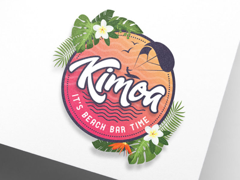 Mock ups Kimoa Logo